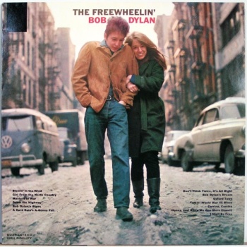Pochette de The Freewheelin' Bob Dylan