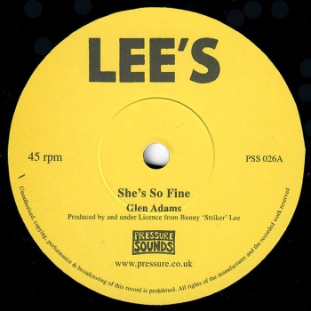 Pochette de She's So Fine / Soul Survivor