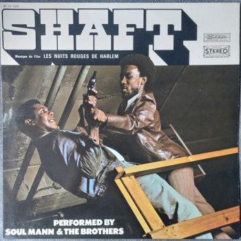 Pochette de Shaft Musique du film Les Nuits Rouges De Harlem